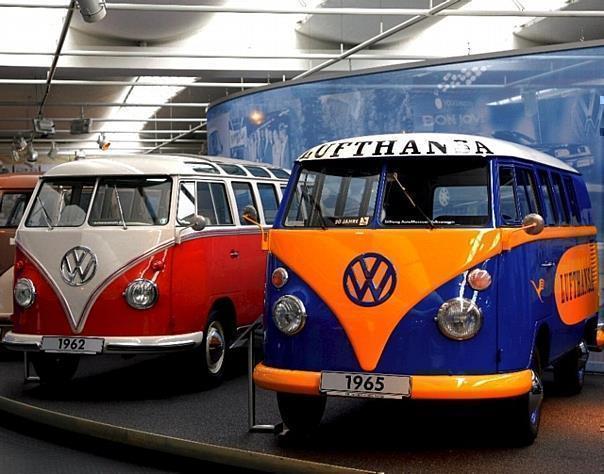 VW-Bulli im AutoMuseum Volkswagen.